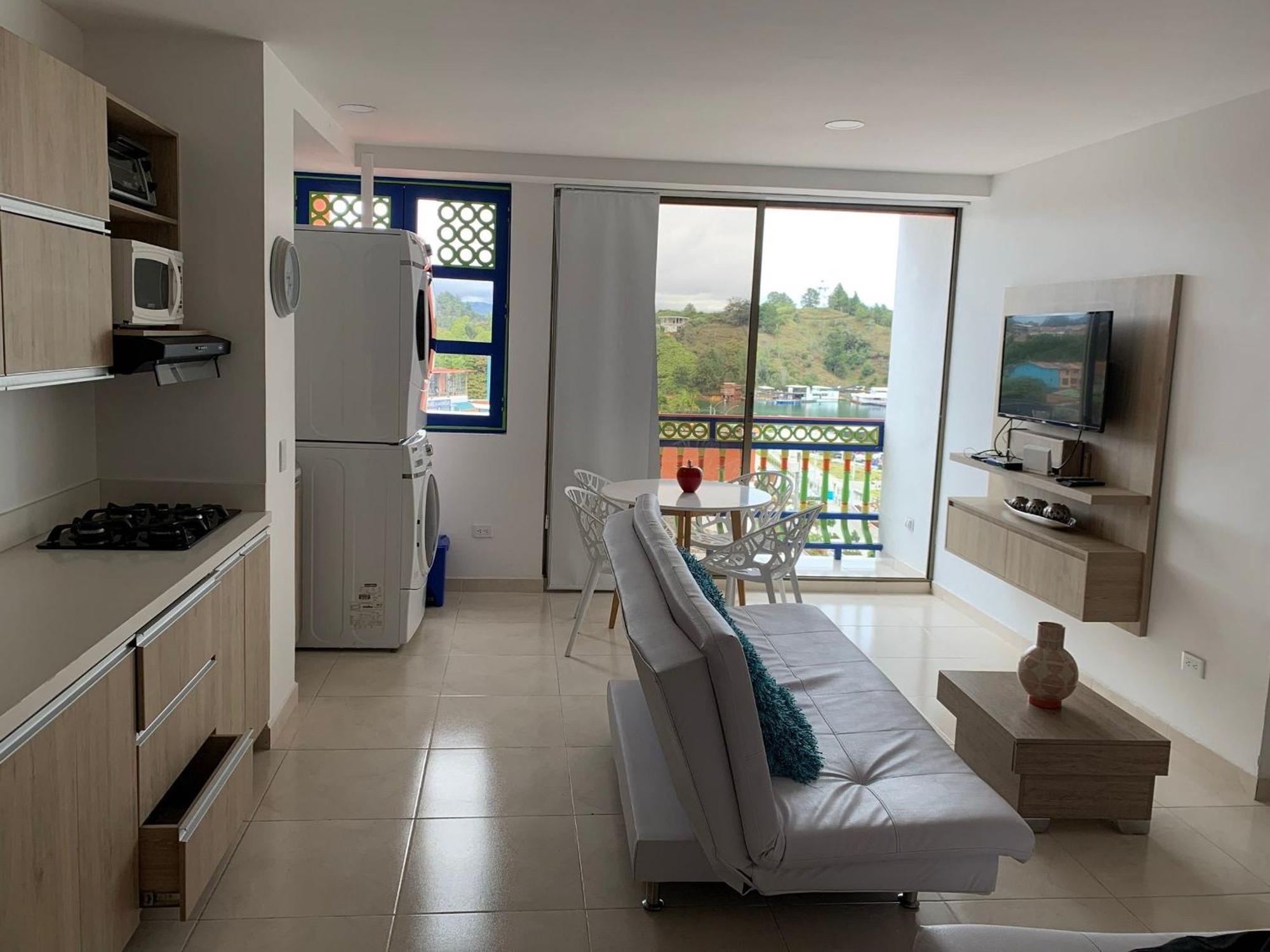 Apartamentos San Jose Vistal Al Lago, Cerca Del Parque. Guatape. Ngoại thất bức ảnh